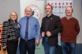 IPF President Michael O'Sullivan pictured with Elizabeth O'Connell, Jim McSweeney & Christopher Bourke