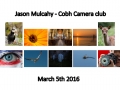 Jason Mulcahy LIPF, Cobh Camera Club