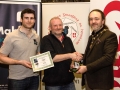 IPF President Michael O'Sullivan pictured with Michael Maher from competition sponsor Mahers Photographic and award winner Michael Linehan