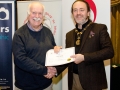 IPF President Michael O'Sullivan pictured with award winner Jack Malins