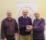IPF Vice-President Sheamus O'Donoghue pictured with award winner Roger Jones and judge Rikki O'Neill