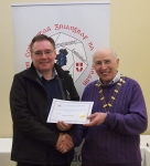 IPF Vice-President Sheamus O'Donoghue pictured with award winner Seamus Mulcahy