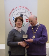 IPF Vice-President Sheamus O'Donoghue pictured with award winner Ita Martin