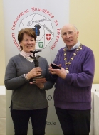 IPF Vice-President Sheamus O'Donoghue pictured with overall winner Ita Martin
