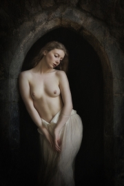 Bill Power - Cork Camera Group - Lady in a Gothic Door - SACC