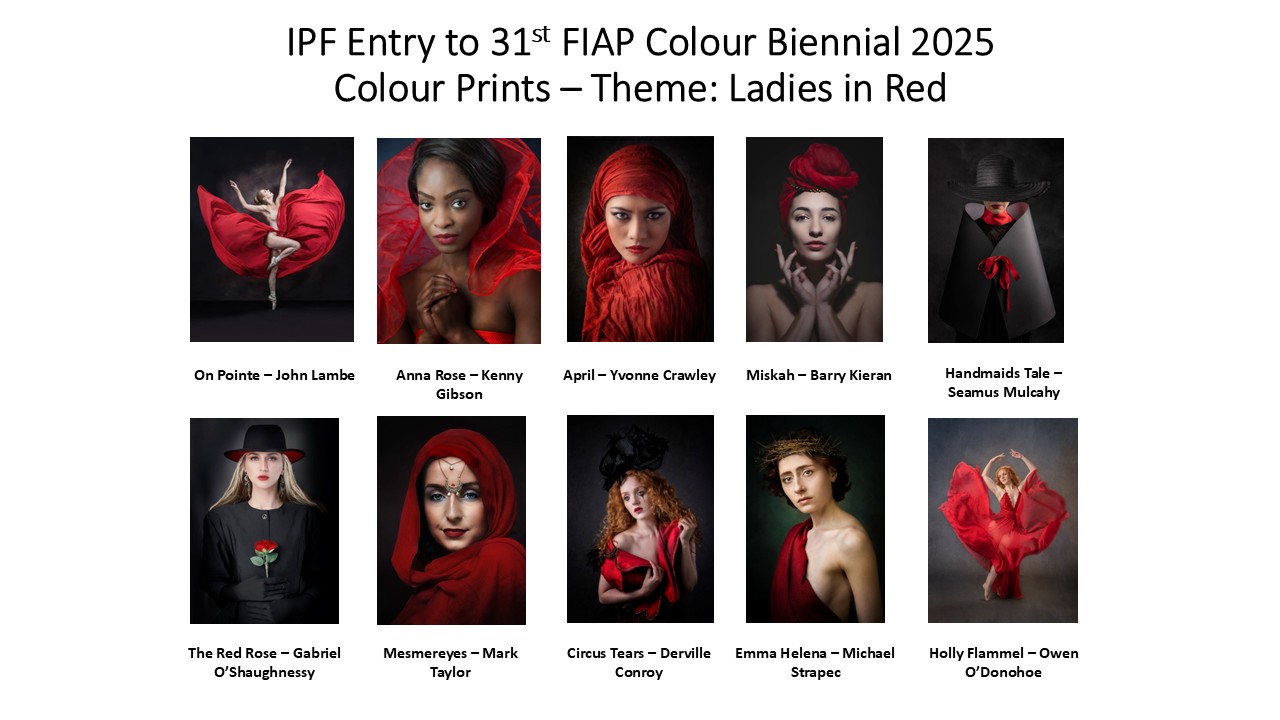 IPF Entry to FIAP Colour Biennial 2025